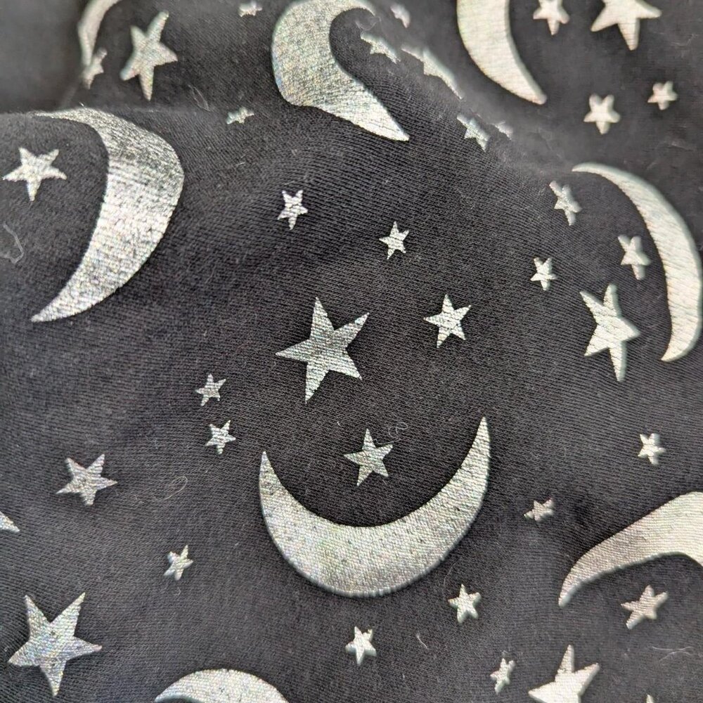 Witchy rave OOAK skirt set four piece stars and moon Size Small - Picture 4 of 6